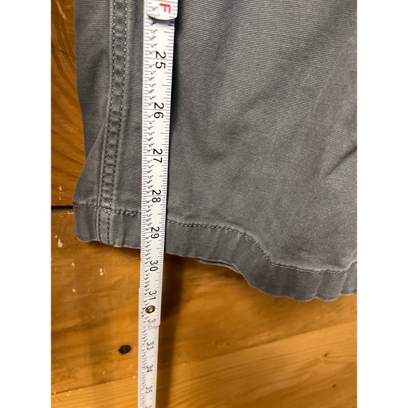 Carhartt Rugged Flex‎ Relaxed Fit Canvas Work Pants Mens 42x32 Gray - Picture 3 of 8